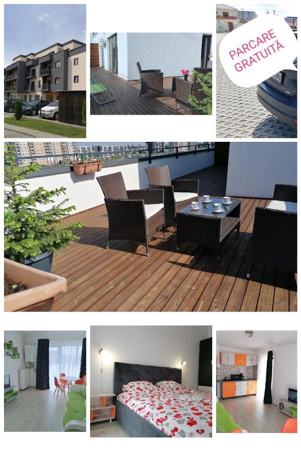 Ama Apartament Cu Terasa 50 Mp & Parcare براشوف المظهر الخارجي الصورة